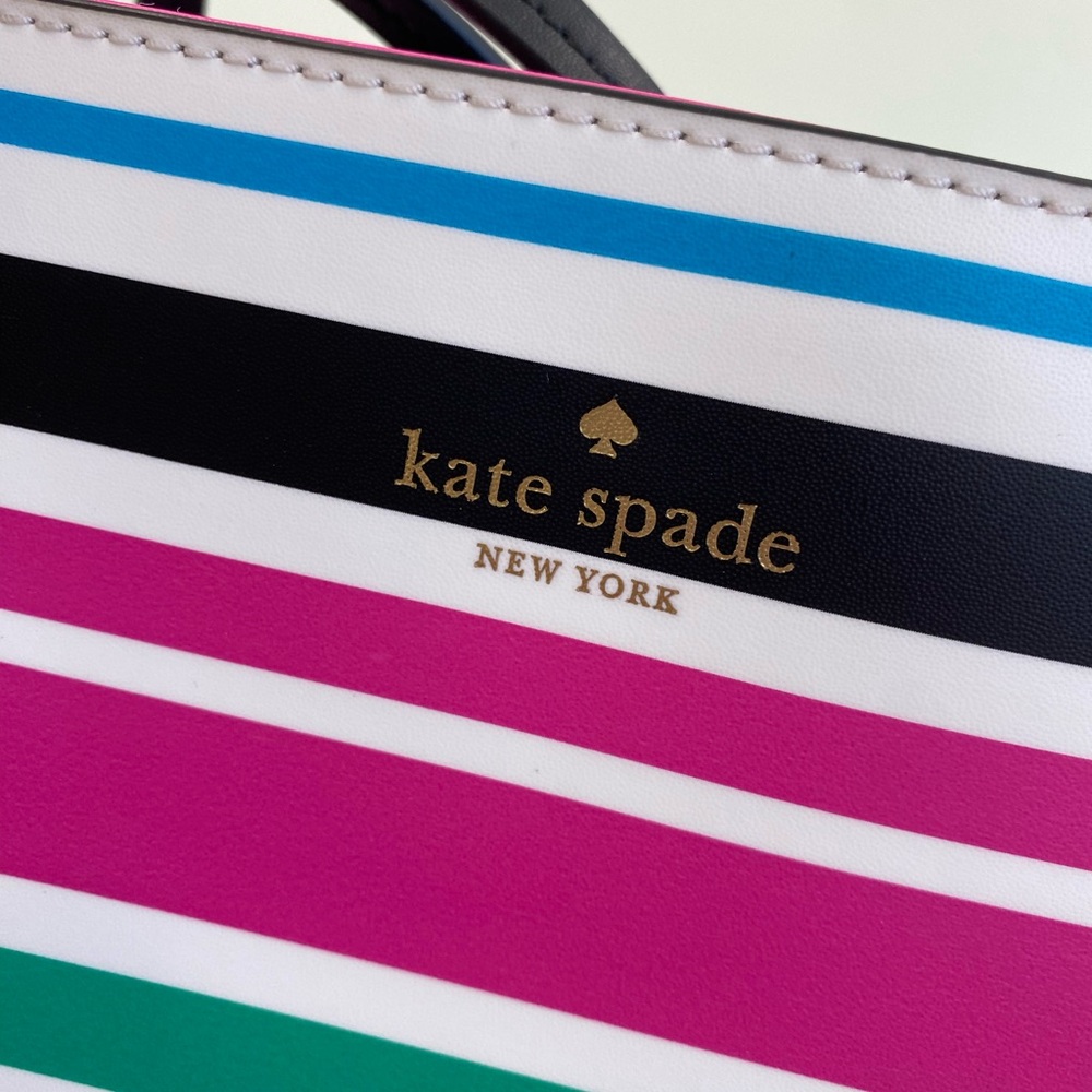 Kate Spade Stripe Tote Color Scheme - image 2